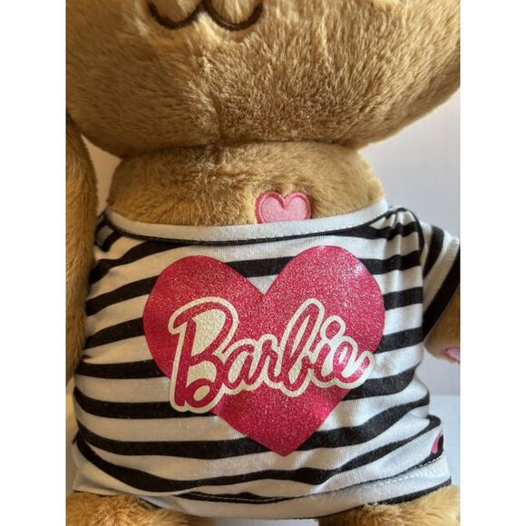 Build A Bear Kabu Pawlette Bunny Rabbit Plush 17" With Black White Barbie Outfit - Picture 2 of 7